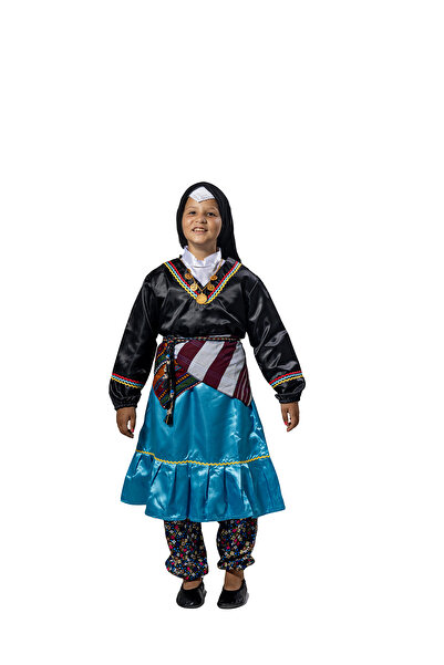 Genel Markalar Karadeniz Yöresi Kız Çocuk Kostümü
