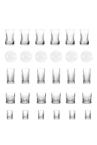 Paşabahçe 30 Pieces Elysia Soft Drink, Coffee Side, Tea and Water Cup Set
