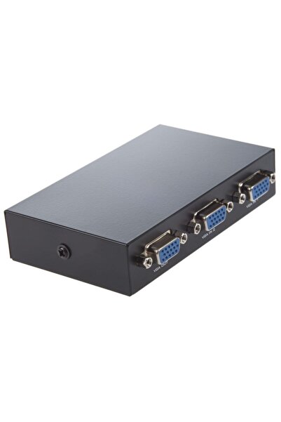 Alfais Vga Switch Çoklayıcı Ekran Ve Kasa Çoğaltıcı 2 Ekran 1 Kasa Veya 2 Kasa 1 Ekran 4675