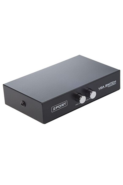Alfais Vga Switch Çoklayıcı Ekran Ve Kasa Çoğaltıcı 2 Ekran 1 Kasa Veya 2 Kasa 1 Ekran 4675