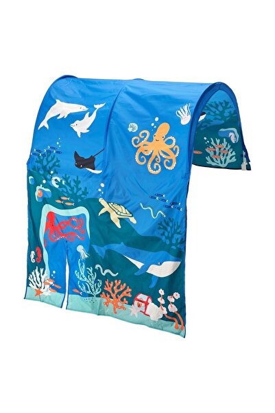 IKEA Tekstil Kura Yatak Tentesi, Mavi, 68x165x97 cm Mavi