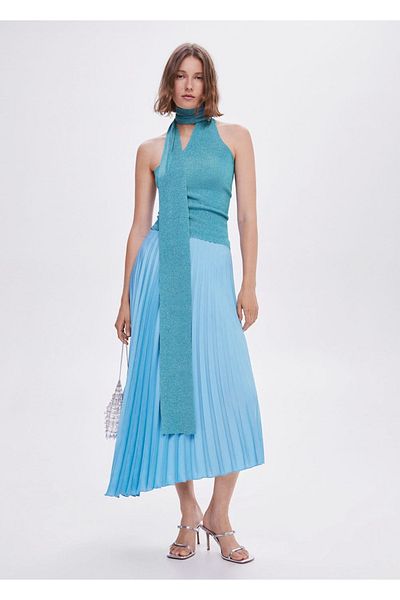 MANGO Woman Lureks Asymmetrische Bluse