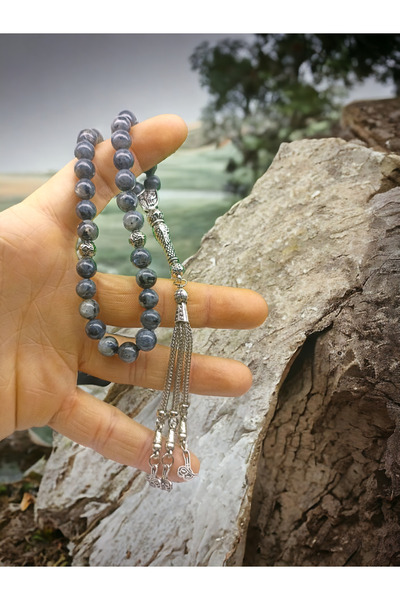 DOĞAL TAŞ CENNETİ ROZARIU SPEKROLIT DE PIATRA NATURALA (ACOPERIT DE ARGINT) (...