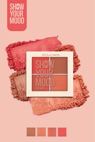Show by Pastel Your Mood Blush Set - Blush Set 442 Dreamy + Plumping Lip Gloss 202 Loverdose