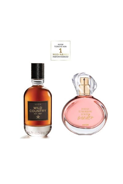 AVON Wild Country Erkek Parfüm EDT ve TTA Wonder Kadın Parfüm EDP