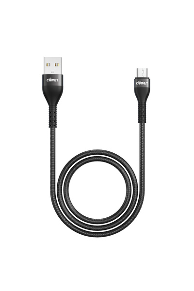 Comet Stream Micro Usb Hızlı Şarj Ve Veri Kablosu Cb Sertifikalı, 1.2m, 12 Ay Garantili - Qc 3.0 Destekli