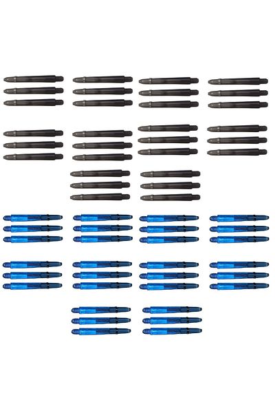 DARTSAN 20 Sets (60 Pcs) 35mm Polycarbonate Dart Shafts-Shaft