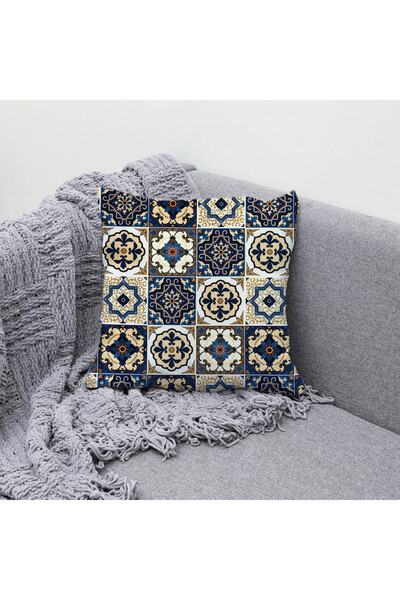 Gofre Home Husă de pernă decorativă cu imprimare digitală cu model mozaic - h...