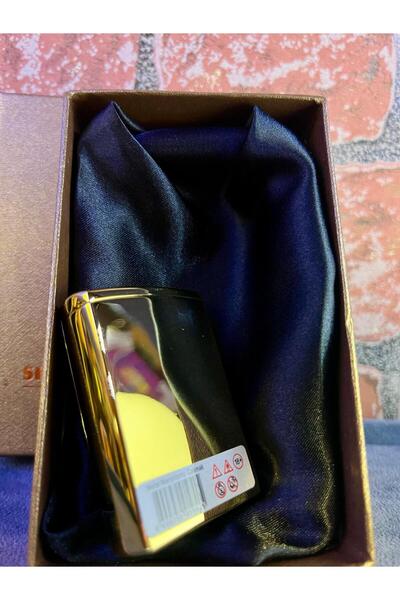 LİGHTER LÜKS TASARIM PÜRMÜZ ALEVLİ METAL ÇAKMAK