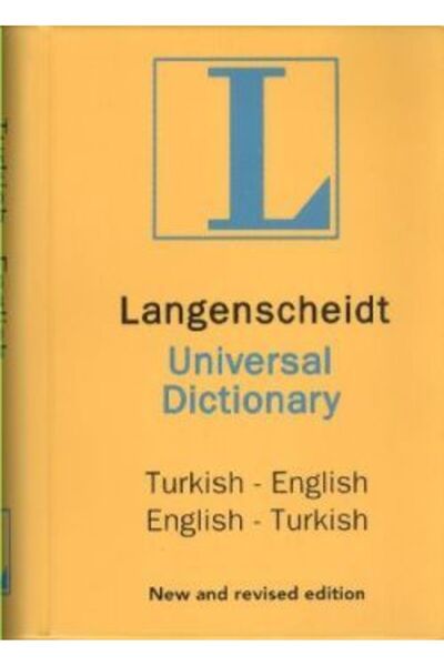 Altın Kitaplar Langenscheidt’s Universal Dictionary English - Turkish / Turki...