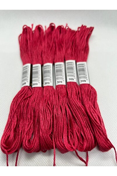 ALMİŞ 6 τεμάχια μονόχρωμο βραχιόλι με σταυροβελονιά βελονάκι βραζιλιάνικο κέντημα Ipi-350