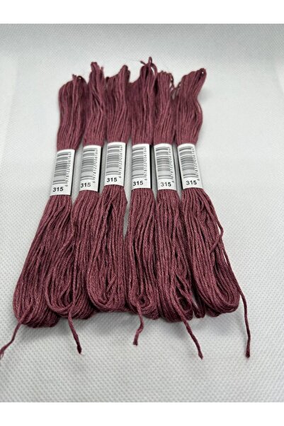 ALMİŞ 6 τεμάχια μονόχρωμο βραχιόλι έταμιν σταυροβελονιά βραχιόλι Brazilian Embroidery Ipi-315