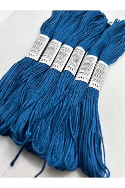 ALMİŞ 6 τεμάχια μονόχρωμο βραχιόλι με σταυροβελονιά βελονάκι βραζιλιάνικο κέντημα Ipi-311