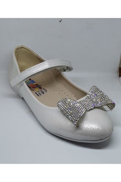 MİNİ WOMEN Mini femei 255 copii pantofi balerină cu fundă închisă