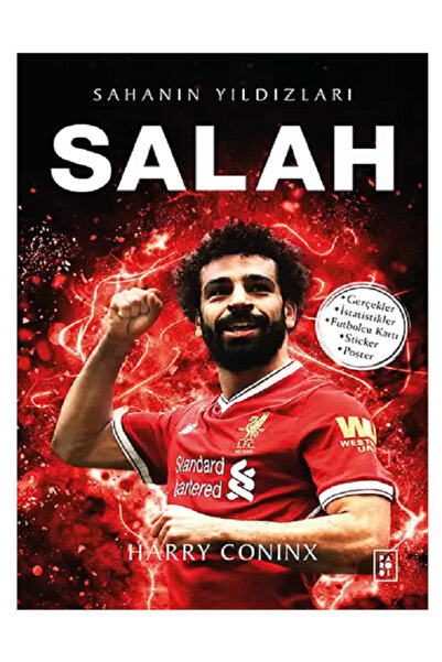 Efsane Yayınları SALAH / Sahanın Yıldızları ( BÜYÜK Poster Sticker Futbolcu K...