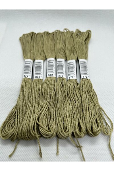 ALMİŞ 6 τμχ Μονόχρωμο Βραχιόλι Ατεμίνης Σταυροβελονιά Βραζιλίας Κέντημα Σχοινί 2-340