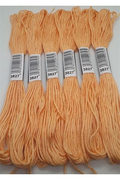 ALMİŞ 6 Pcs Single Color Etamine - Cross Stitch Bracelet, Brazilian Embroidery Lanyard 9