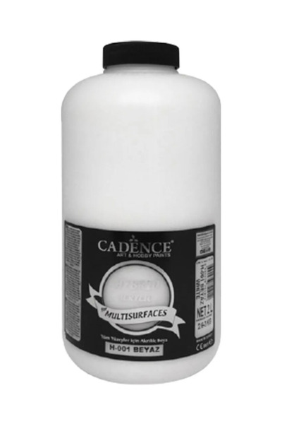 Cadence Boya Multısurface Hybrıd Akrilik Boya H-001 Beyaz 2 Litre