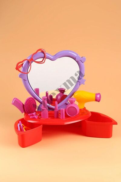 Apexma Aynalı Oyuncak Aksesuarlı Güzellik Salonu