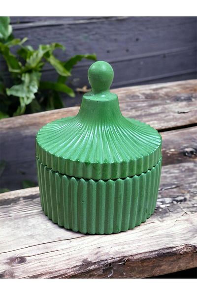 aralmini Bernamiofficial Special Handmade Covered Ceramic Sugar Bowl Turkish Delight Bowl Jewelry Organizer Candle Holder