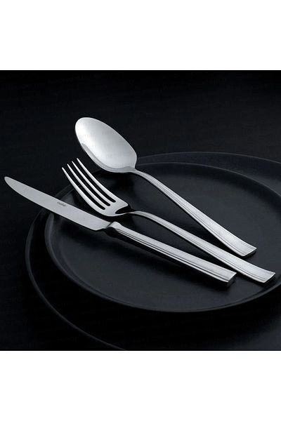 Nehir Katre Plain 36 Piece Cardboard Boxed Fork Spoon Knife Set 18-10 304 1stQuality