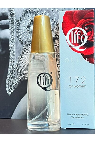 Qlife No: 172 Amor Amor Cacharel Meyve-Çiçek Kokulu Kadın Parfüm 50 ml EDC