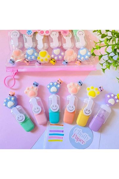Çılgıntrend Sanrio Kuromi Set of 6 Highlighters