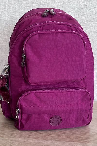 NEMO BAGS Unisex Claret Red Backpack School Bag Laptop And Travel Bag Waterproof Sports Bag 40x30x15cm