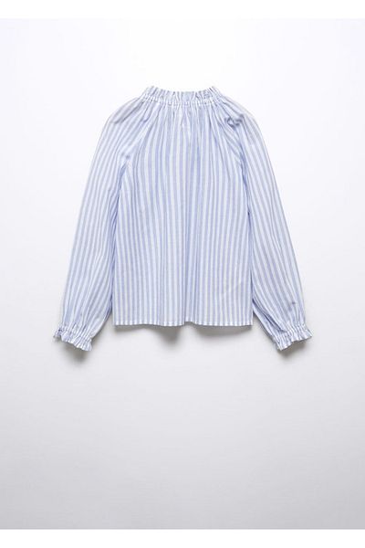 MANGO Kids Blue Blouse Pentru Copii