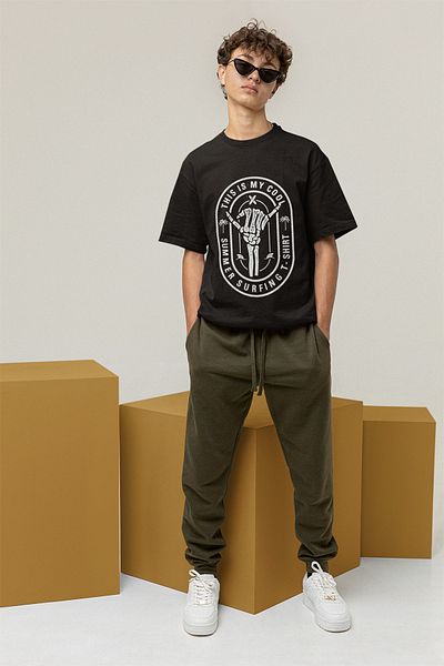 ADABEBEK Ανδρικό T-Shirt My Cool Printed