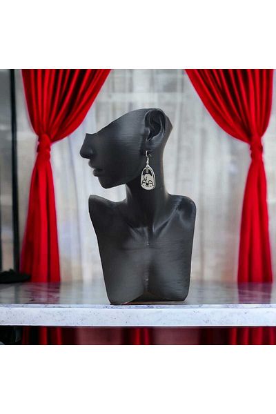 3DHOBİCENTER Wolf Chan Skzoo Earrings