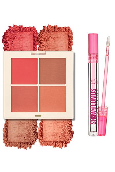 Show by Pastel Show Your Mood Blush Set - Blush Set 442 Dreamy + Show Your Lumos Clear Gloss - Lip Gloss