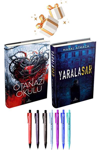 Ephesus Yayınları Ephesus Ötanazi Okulu 4 ve Yaralasar 1 Ciltli + Faber Kalem...
