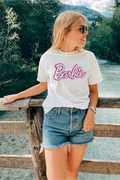 ADABEBEK Τυπωμένο βαμβακερό μπλουζάκι oversize