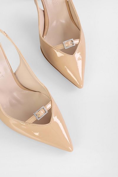 Shoeberry Dámské jehlové jehlové lakované kůže Drea Skin