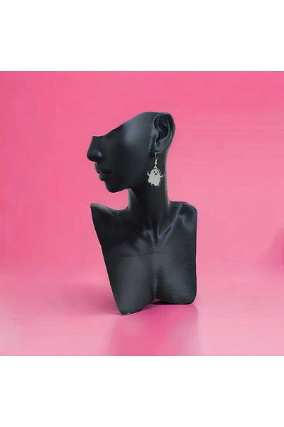 3DHOBİCENTER Ghost Earrings Ghost bijouterie earrings