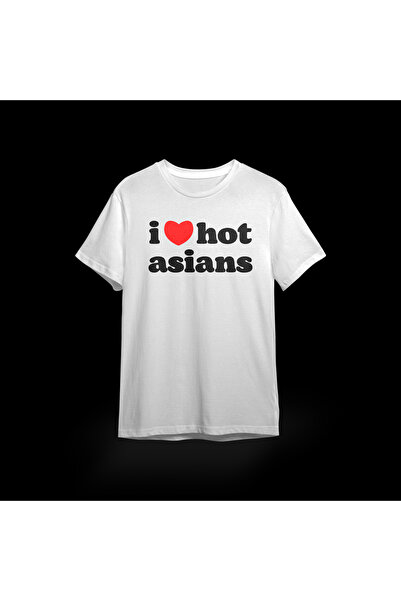 sznwear Tricou I LOVE HOT ASIANS