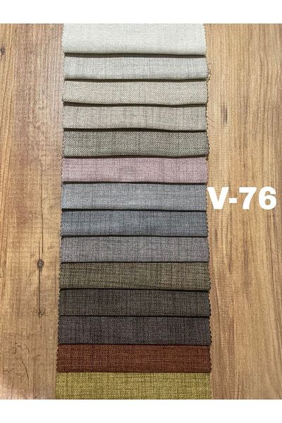 MebelPort Curtain 100% Blackout Linen Background Curtain 1x2.5 Hard Pleated