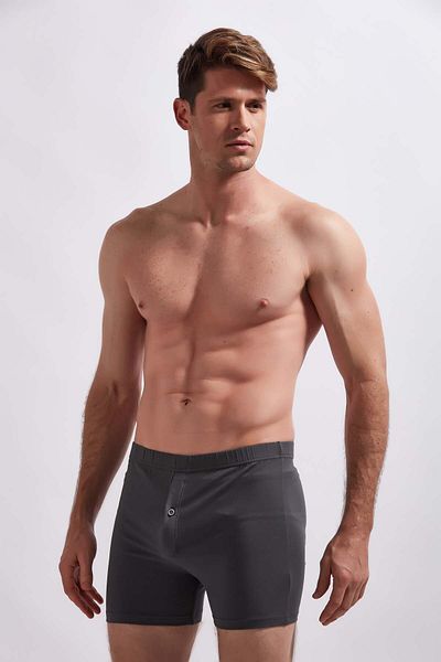 josejuan Set boxer pentru bărbați 3 bucăți - cu nasturi și lycra de bumbac 1010