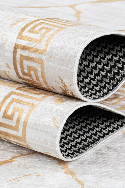 Valery Home Bianca Vl Eco Dijital Baskı Makinada Yıkanabilir Kaymaz Taban Dek...