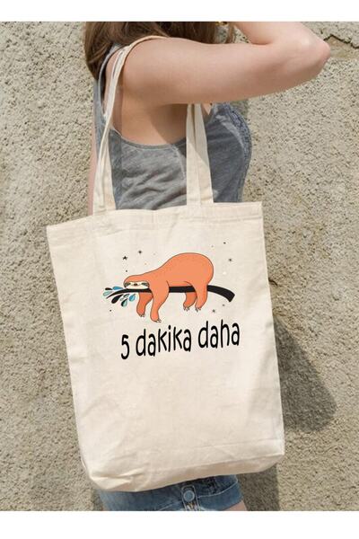 Cemira Leneș - Cinci minute mai mult proiectat tote bag geantă din pânză