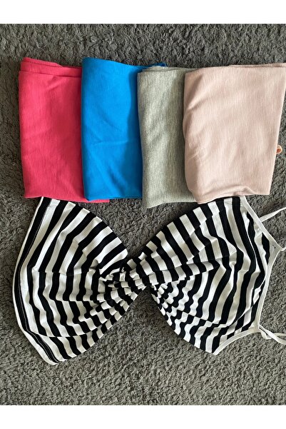 EBRULİ BUTİK06 Large size 5 Pieces Athlete with rope straps