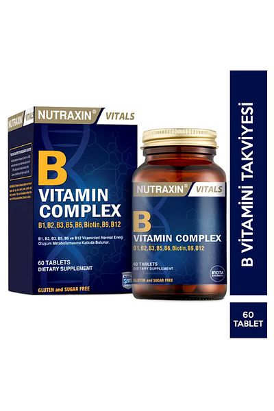 Nutraxin 60 Tablets Vitamin B Complex