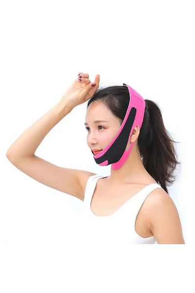 BABUBA Facial Mask, V-Shaped Stretch Belt, Neck Sling, Face Lift Bandage Skin Care