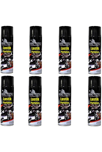 caraks Premium Lastik Parlatıcı Tampon Parlatıcı Koruyucu Ebrayn Aerosol Spre...