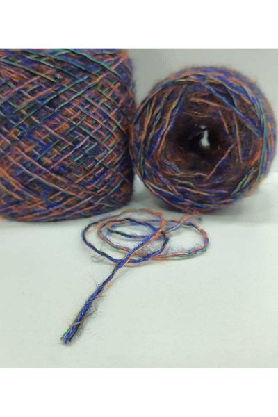 İPLİKOUTLET Πολύχρωμο Glitter Mohair Design Σχοινί 700 γραμμαρίων