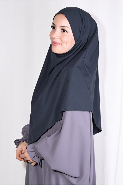 Ns nowascarf Medine İpeği Orta Boy Peçeli Sufle Khimar