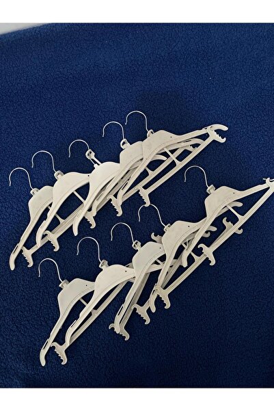 Bebellom bebek kıyafet askısı pantolon askısı bebek ikili askılık 20 parça 10 adet takım