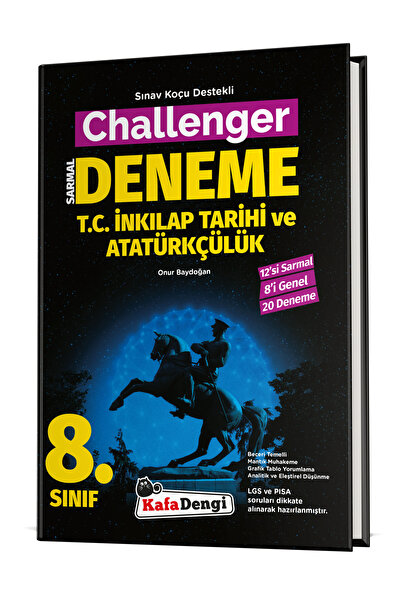 Kafa Dengi Yayınları 8. Sınıf T.c. Inkılap Tarihi Ve Atatürkçülük Challenger ...