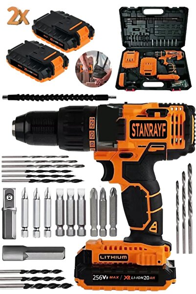 stanrayf Alman Coperr 256 Vf 20 Ah Çelik Şanzıman Bakır Sargılı Çift Akülü Da...